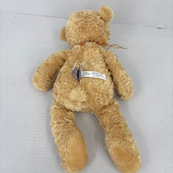 Gund Manni Plush Teddy Bear Tan 14 Inch Stuffed Animal Toy #015015 - Picture 4 of 8